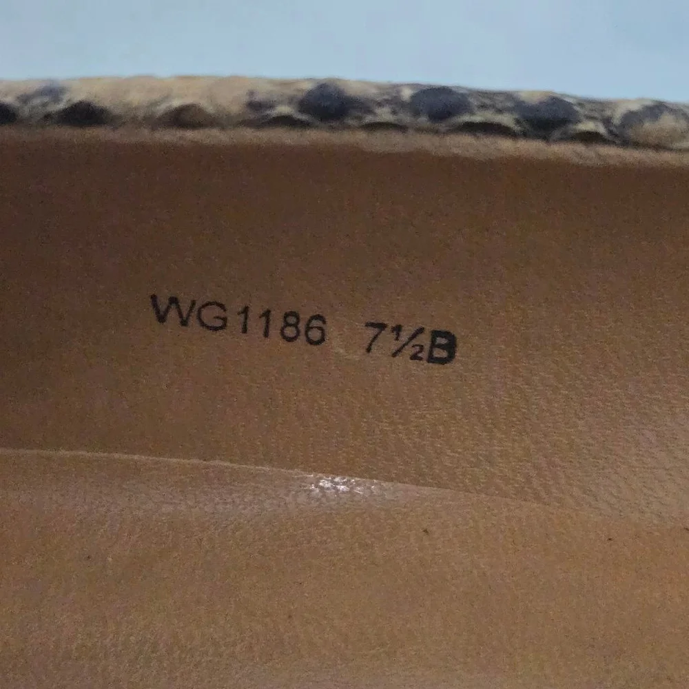 Lauren Ralph Lauren Womens Classic Block Heel Square Toe Pumps Sz 7.5 #WG1186 - Picture 8 of 9